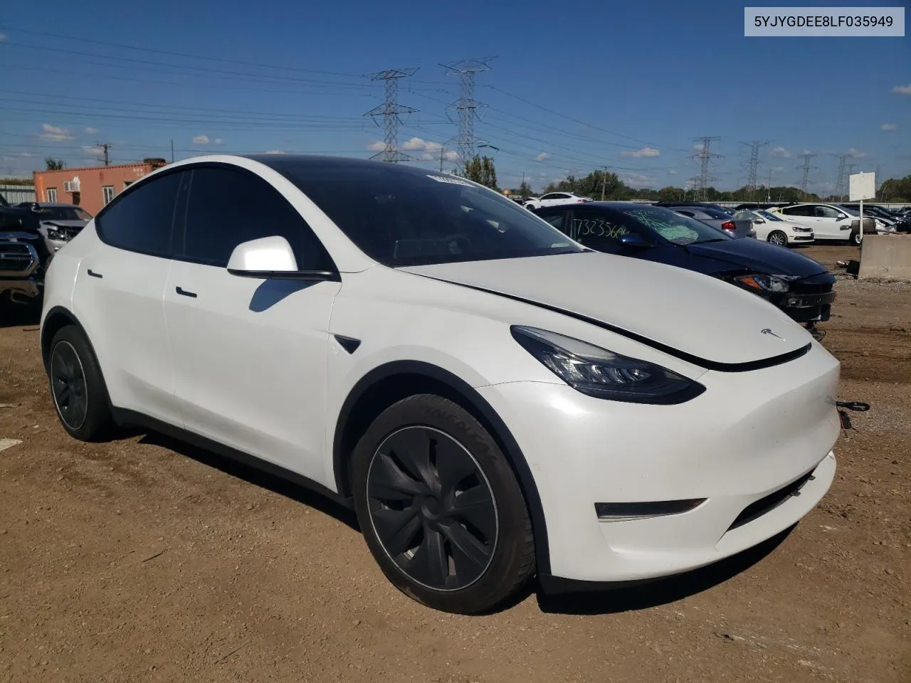 5YJYGDEE8LF035949 2020 Tesla Model Y