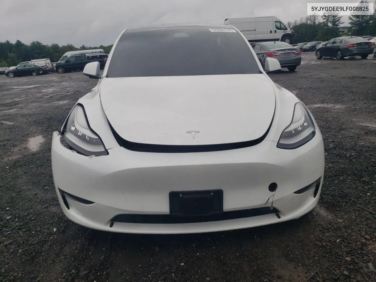 2020 Tesla Model Y VIN: 5YJYGDEE9LF008825 Lot: 72996114