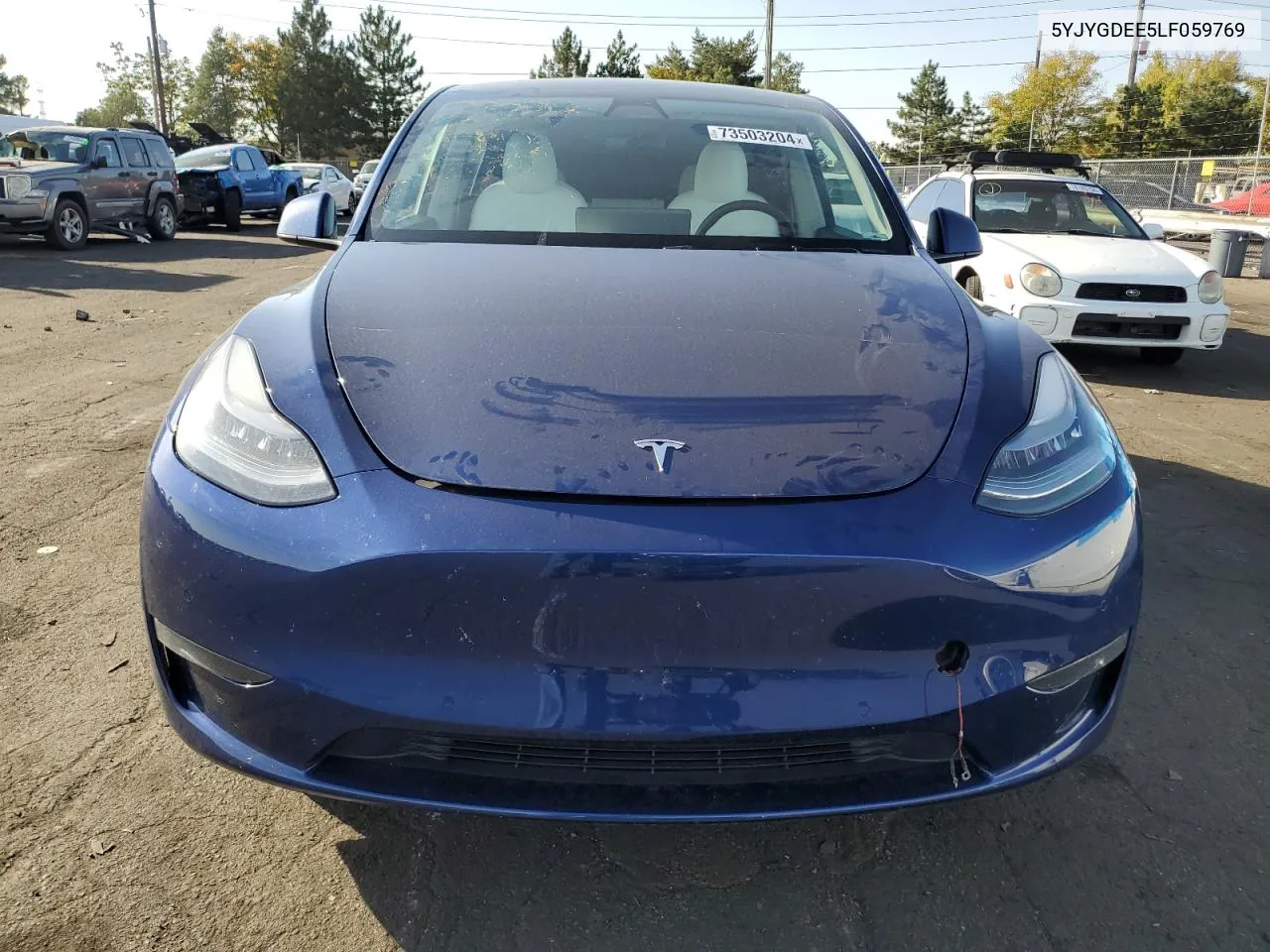 5YJYGDEE5LF059769 2020 Tesla Model Y