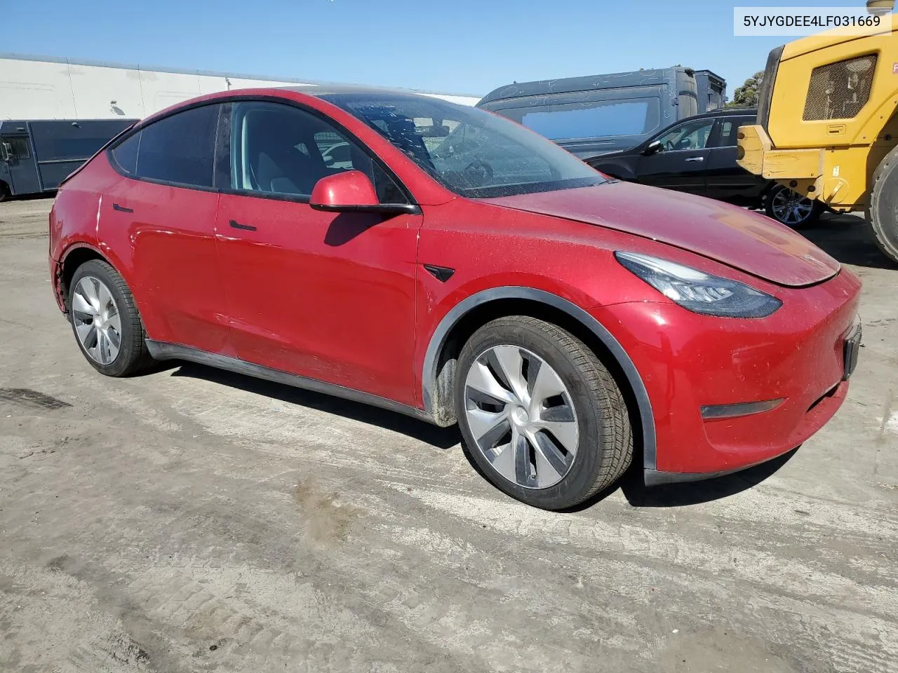 5YJYGDEE4LF031669 2020 Tesla Model Y