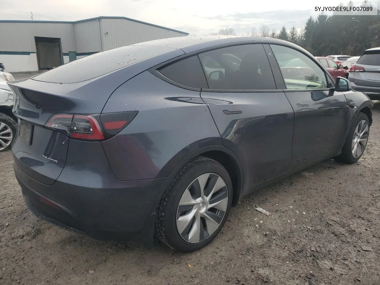 2020 Tesla Model Y VIN: 5YJYGDEE9LF007089 Lot: 77971194