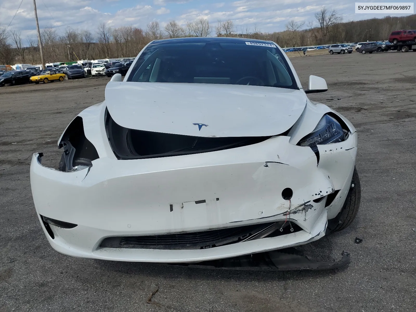 5YJYGDEE7MF069897 2021 Tesla Model Y