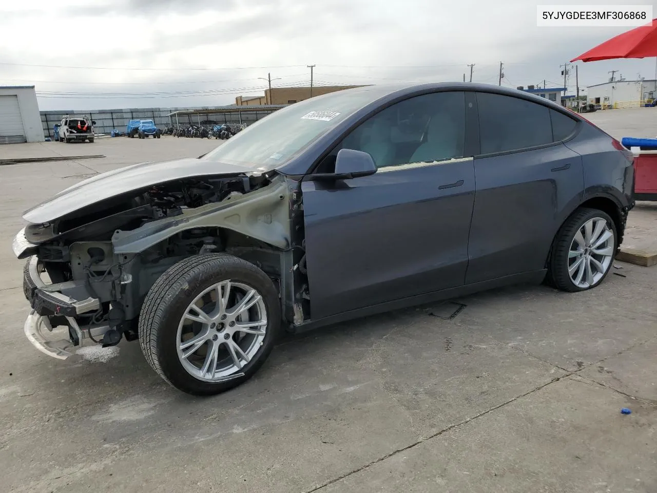 5YJYGDEE3MF306868 2021 Tesla Model Y