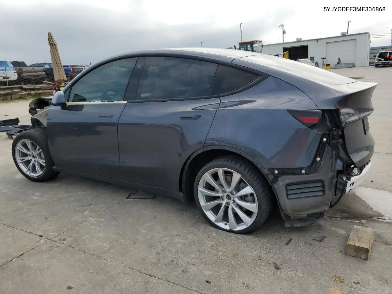 2021 Tesla Model Y VIN: 5YJYGDEE3MF306868 Lot: 50586044