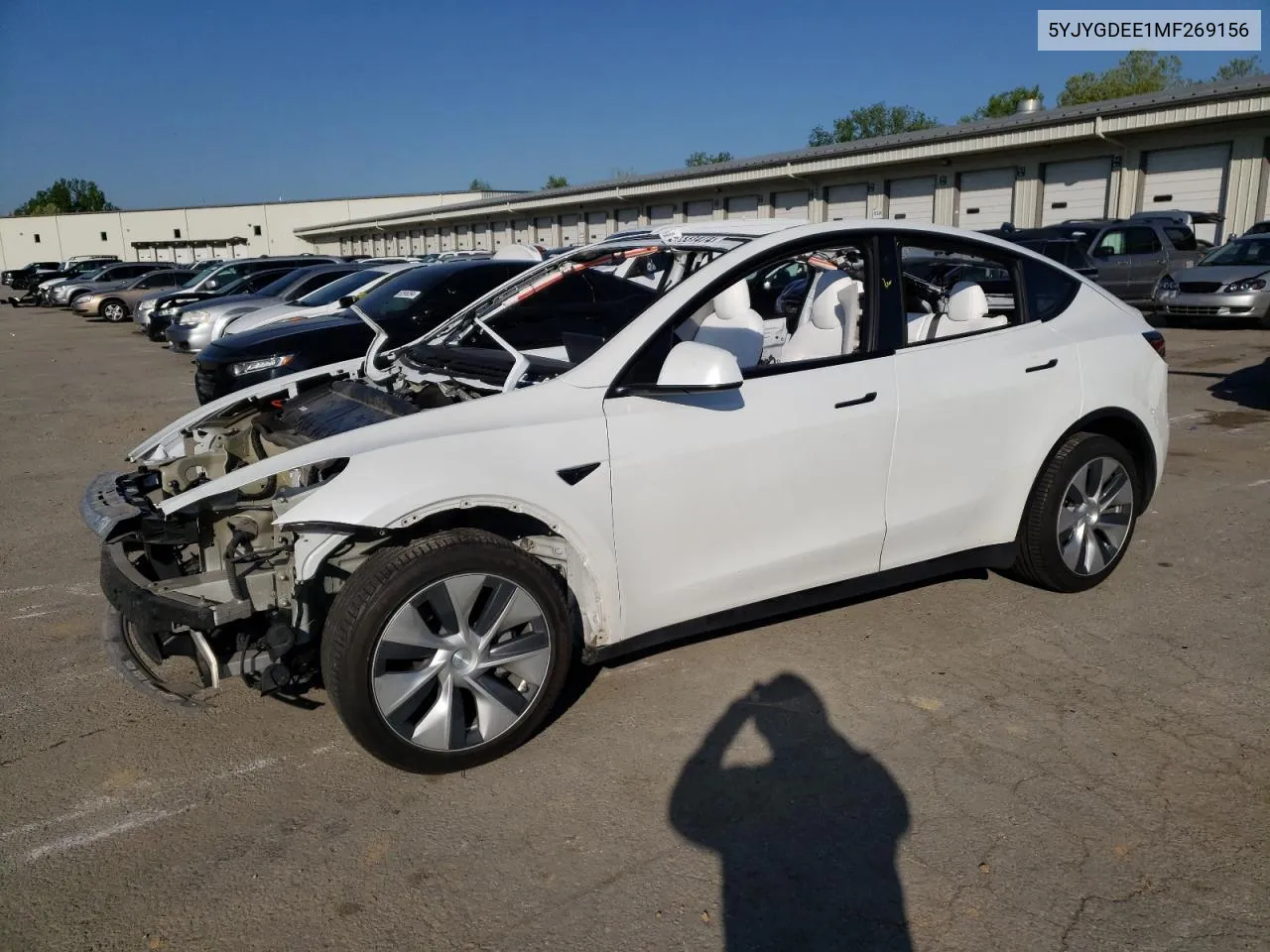 5YJYGDEE1MF269156 2021 Tesla Model Y