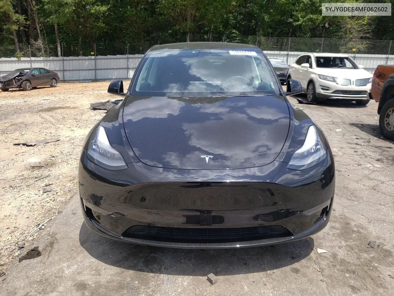 2021 Tesla Model Y VIN: 5YJYGDEE4MF062602 Lot: 57289874