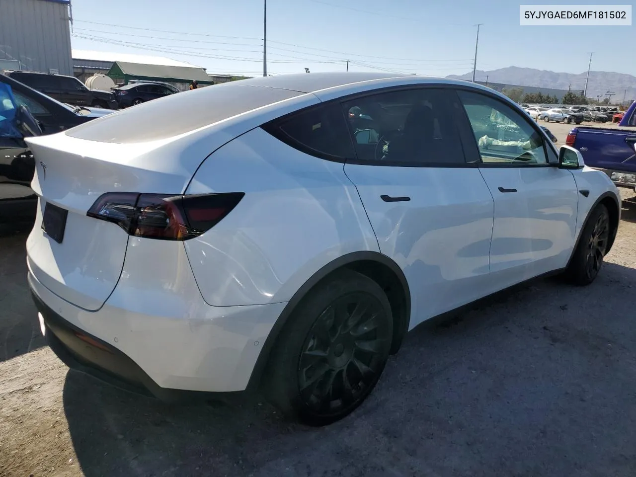 5YJYGAED6MF181502 2021 Tesla Model Y