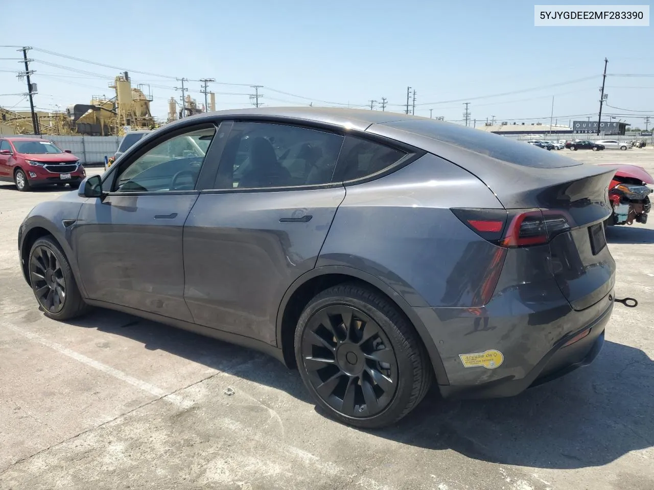 5YJYGDEE2MF283390 2021 Tesla Model Y