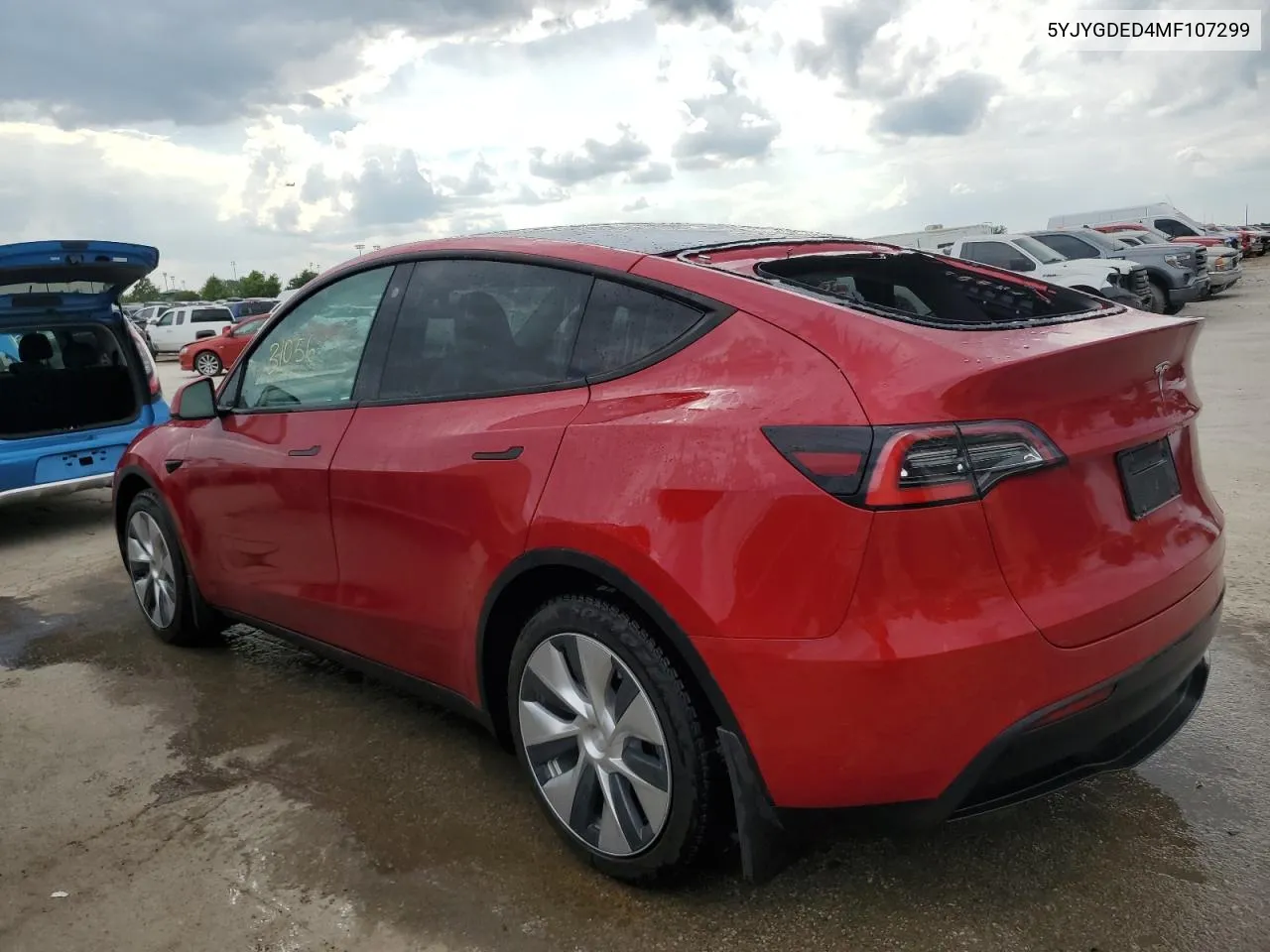 5YJYGDED4MF107299 2021 Tesla Model Y