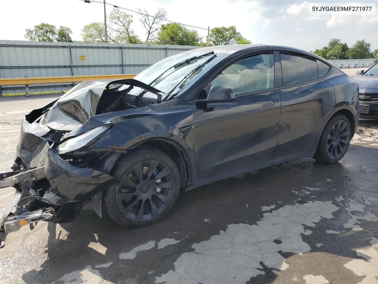 5YJYGAEE9MF271977 2021 Tesla Model Y