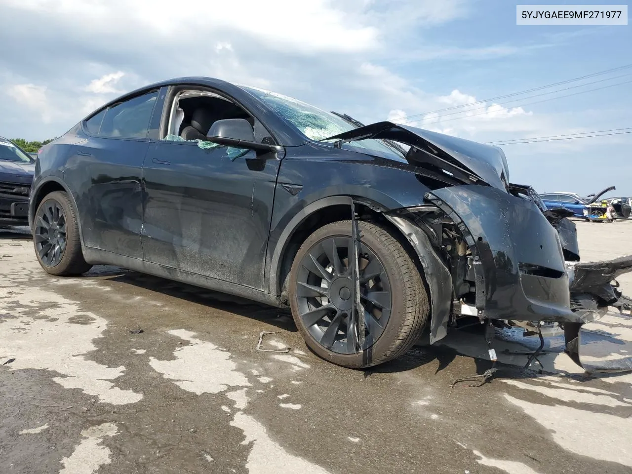 5YJYGAEE9MF271977 2021 Tesla Model Y