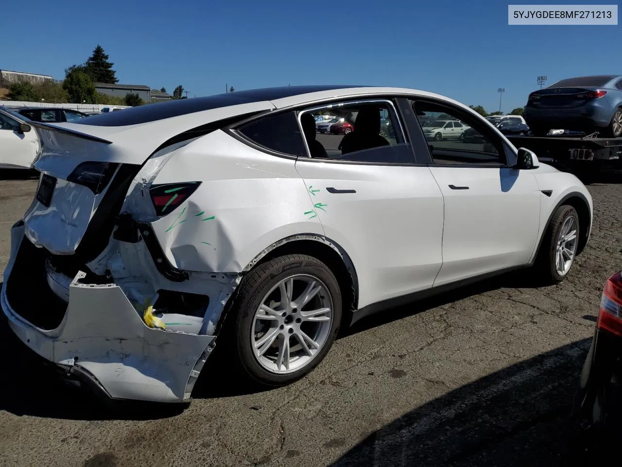 5YJYGDEE8MF271213 2021 Tesla Model Y