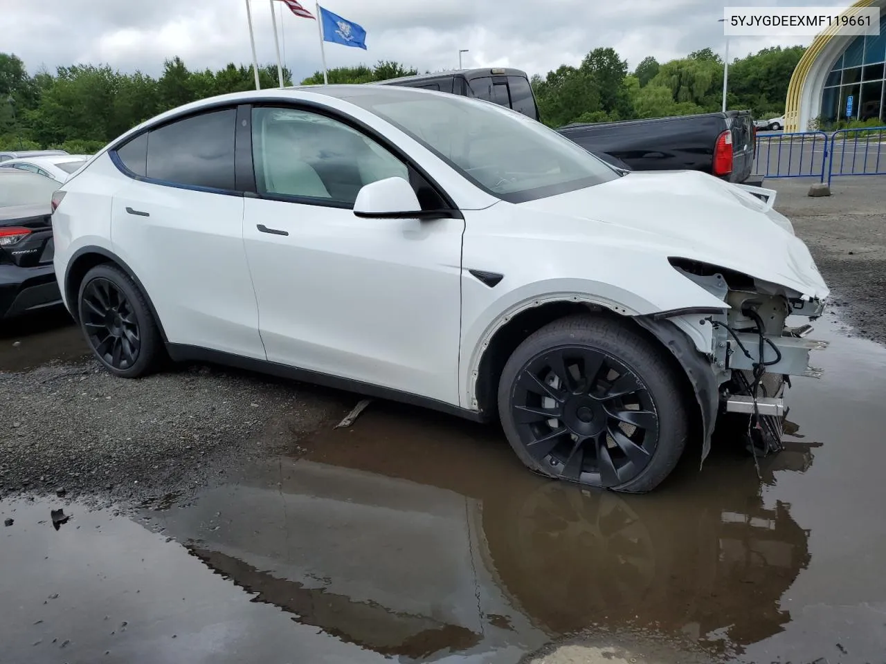 5YJYGDEEXMF119661 2021 Tesla Model Y