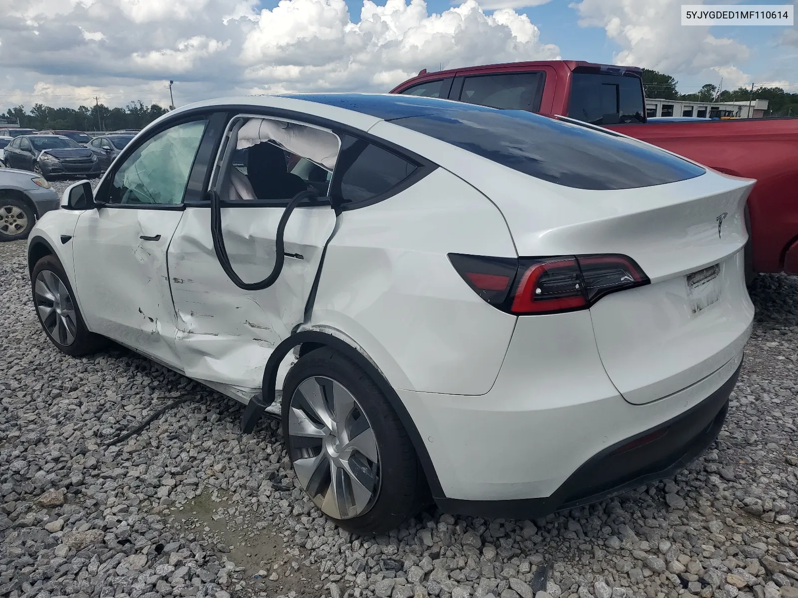 5YJYGDED1MF110614 2021 Tesla Model Y