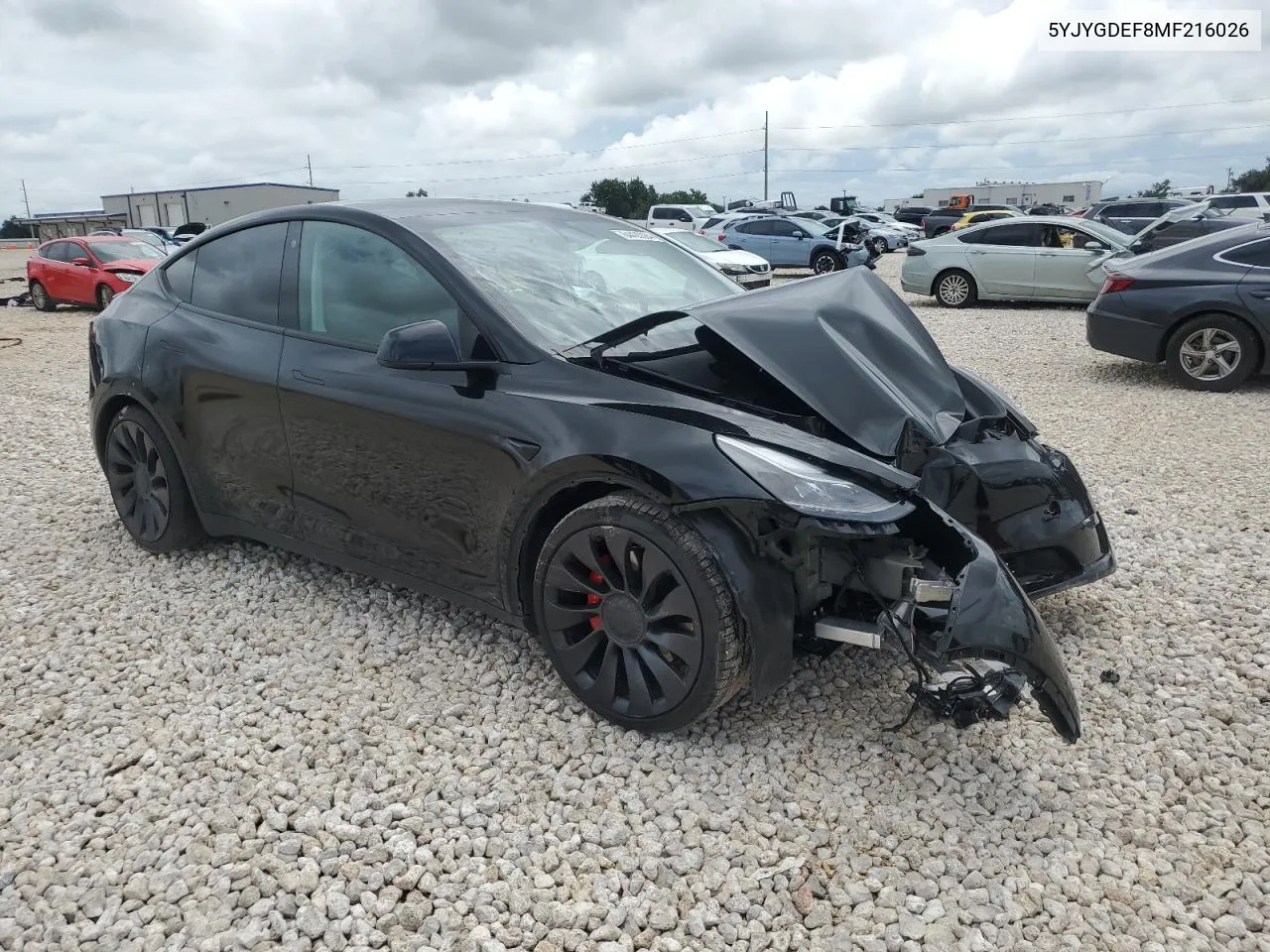 5YJYGDEF8MF216026 2021 Tesla Model Y