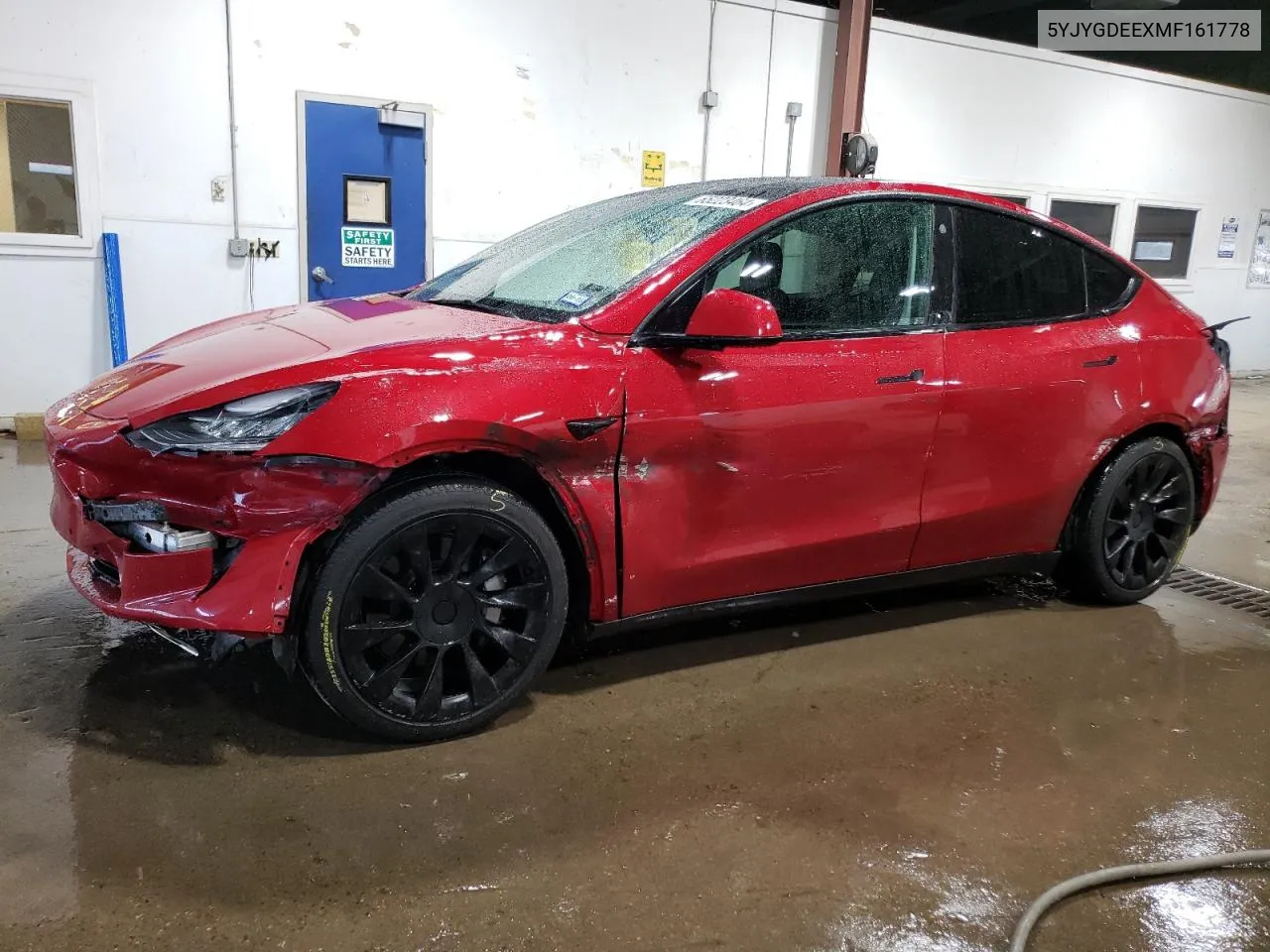 5YJYGDEEXMF161778 2021 Tesla Model Y