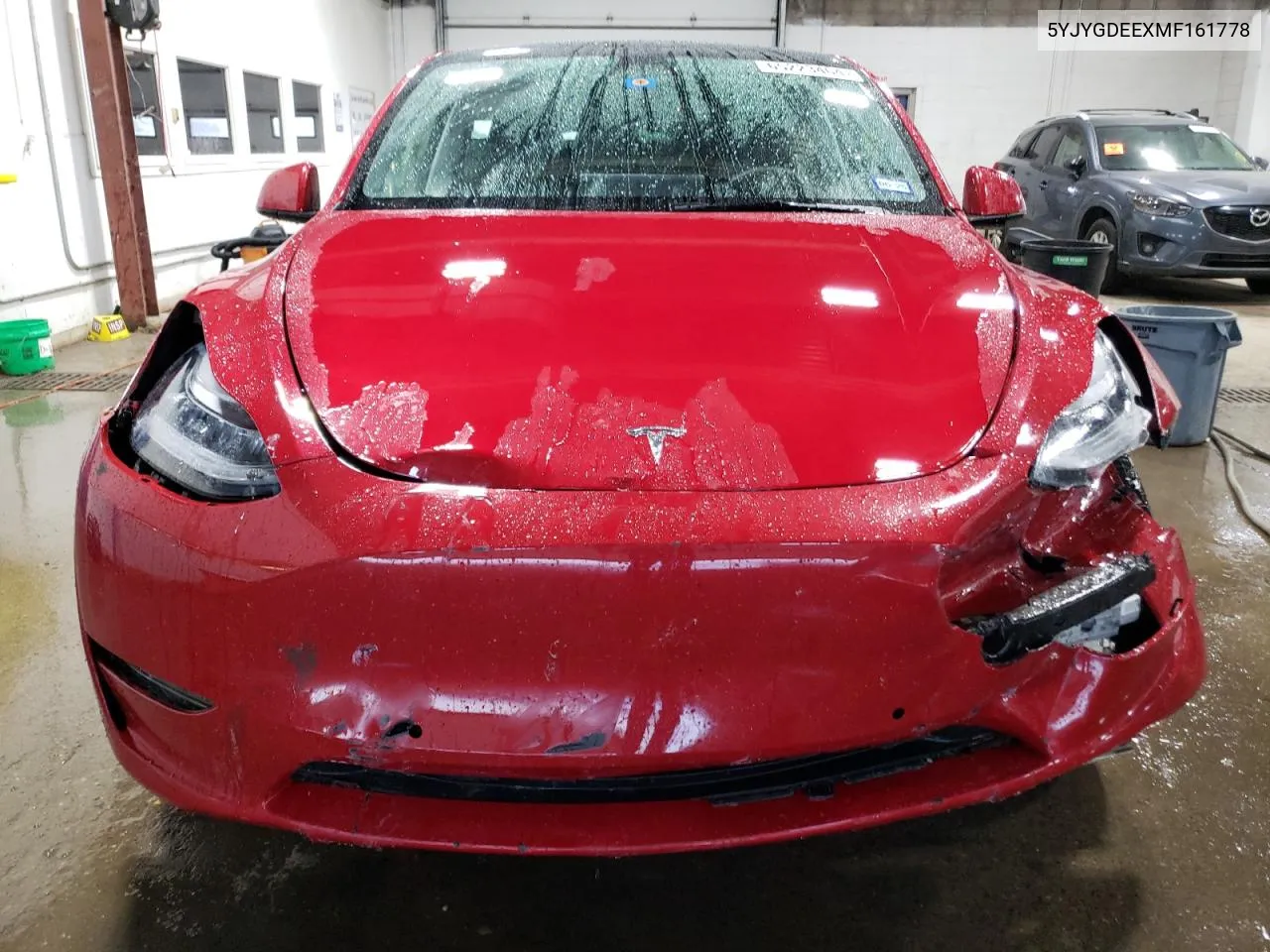 2021 Tesla Model Y VIN: 5YJYGDEEXMF161778 Lot: 65223464