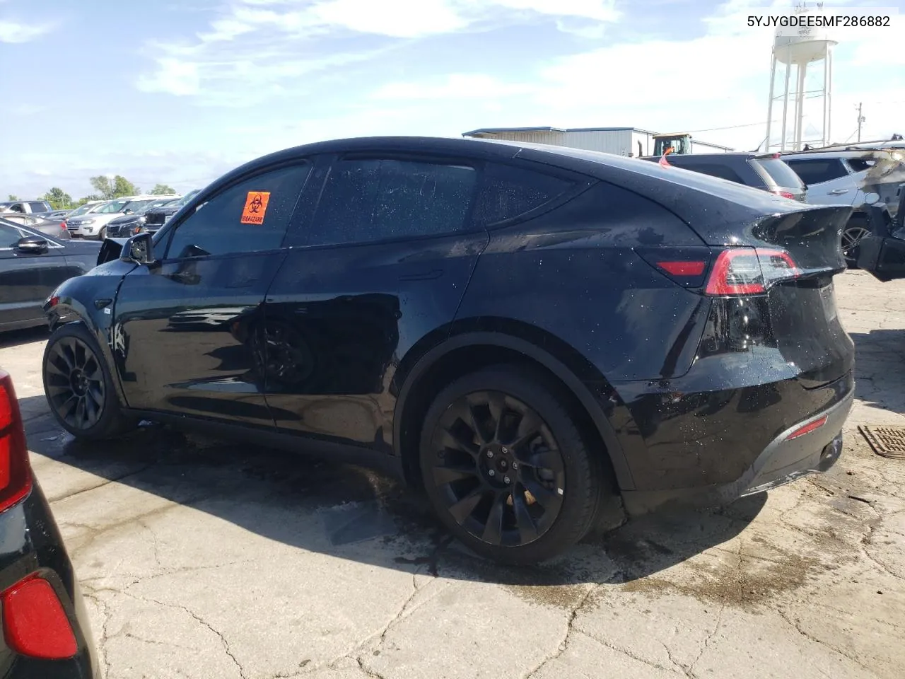 2021 Tesla Model Y VIN: 5YJYGDEE5MF286882 Lot: 65260594