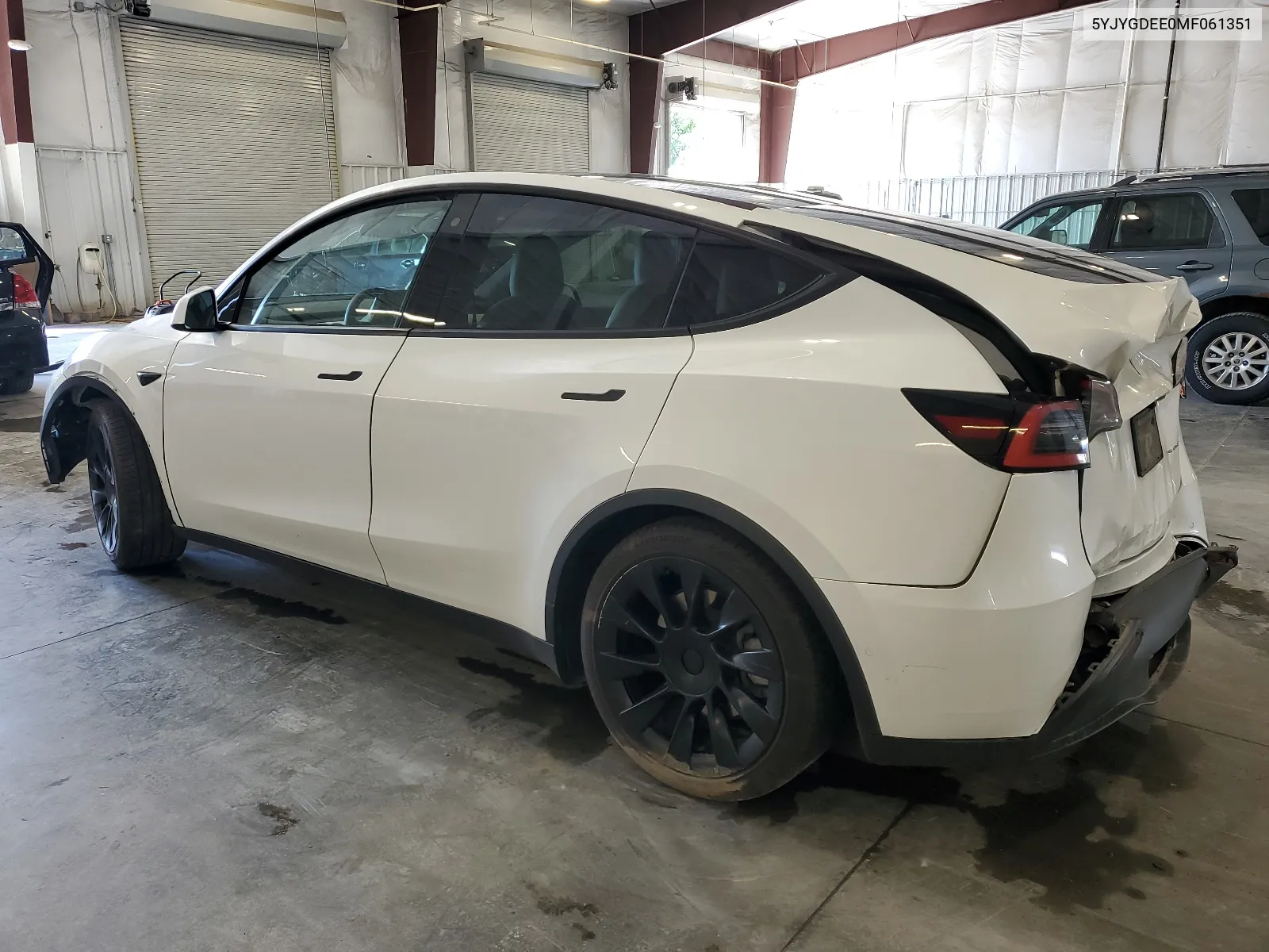 2021 Tesla Model Y VIN: 5YJYGDEE0MF061351 Lot: 65755684