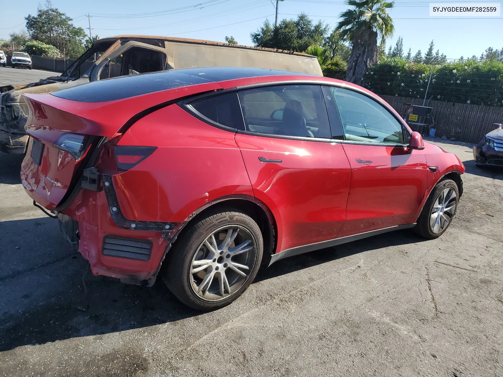 5YJYGDEE0MF282559 2021 Tesla Model Y