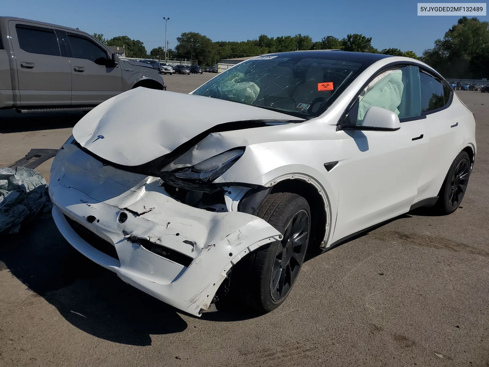 5YJYGDED2MF132489 2021 Tesla Model Y