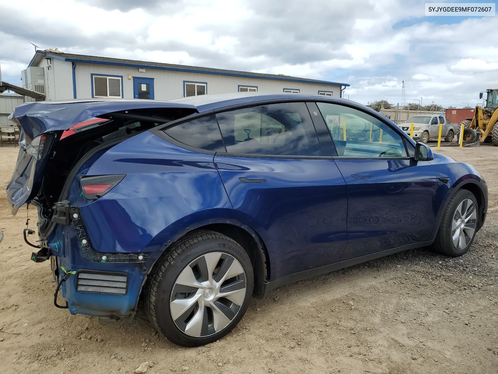 2021 Tesla Model Y VIN: 5YJYGDEE9MF072607 Lot: 66626914