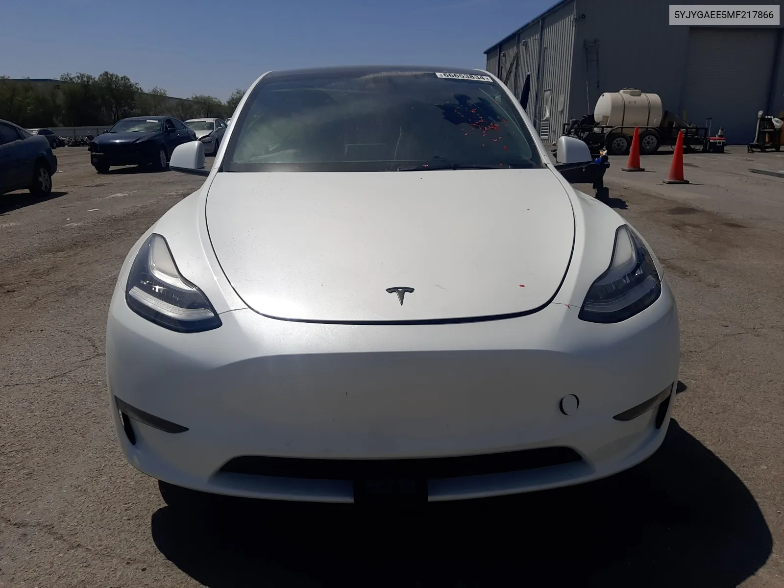 5YJYGAEE5MF217866 2021 Tesla Model Y