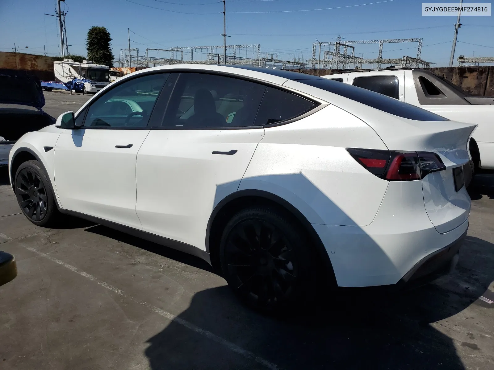 2021 Tesla Model Y VIN: 5YJYGDEE9MF274816 Lot: 66933364