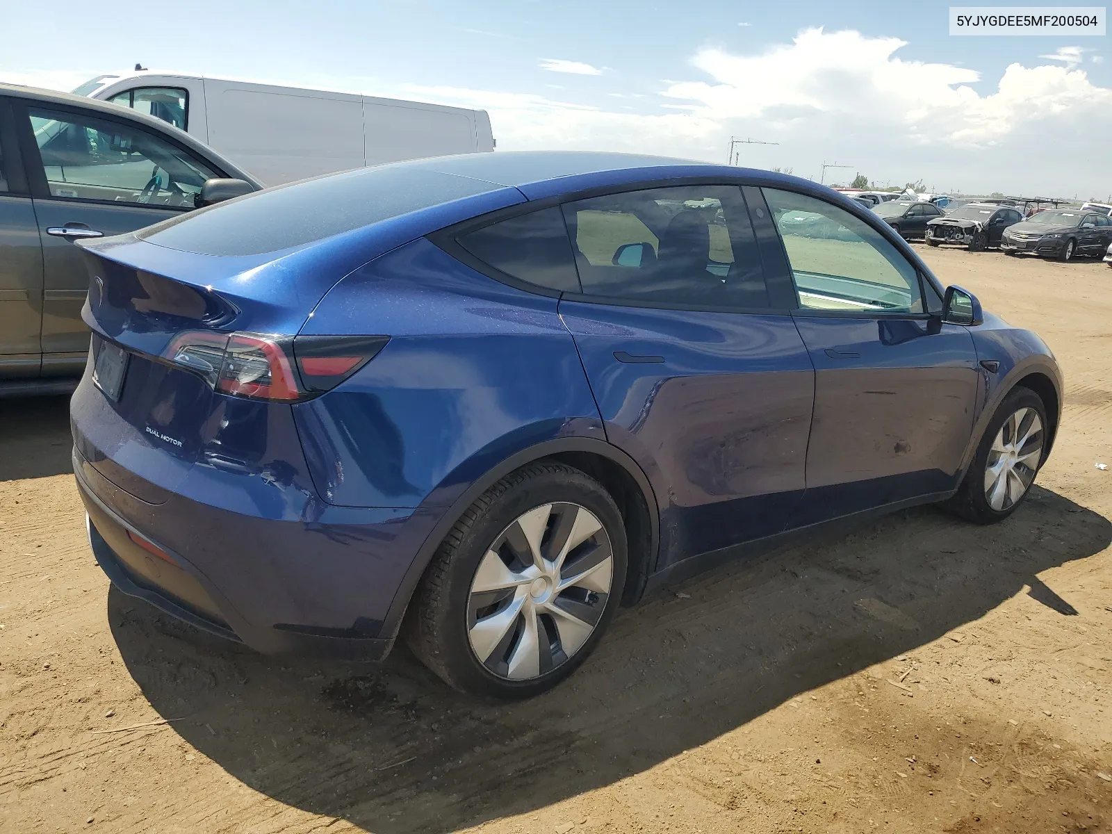 5YJYGDEE5MF200504 2021 Tesla Model Y