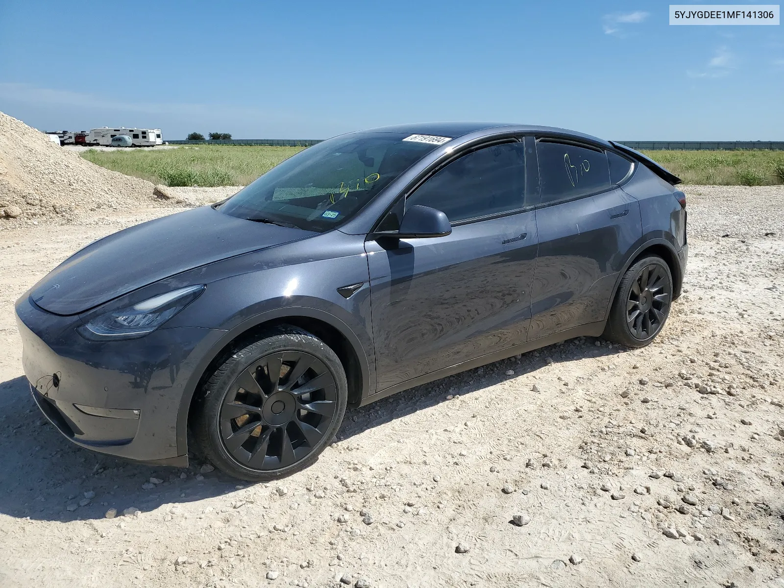 5YJYGDEE1MF141306 2021 Tesla Model Y