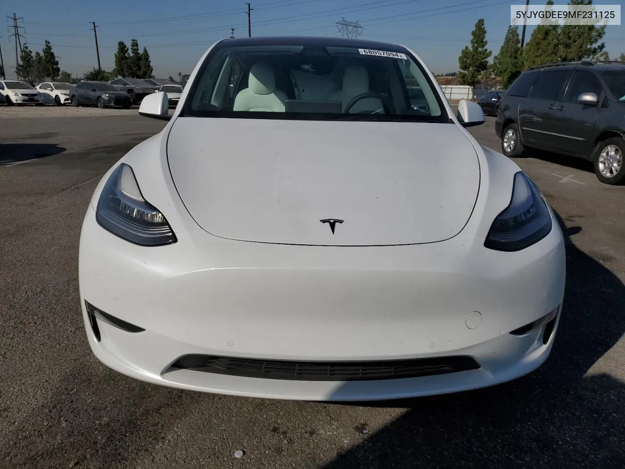 5YJYGDEE9MF231125 2021 Tesla Model Y