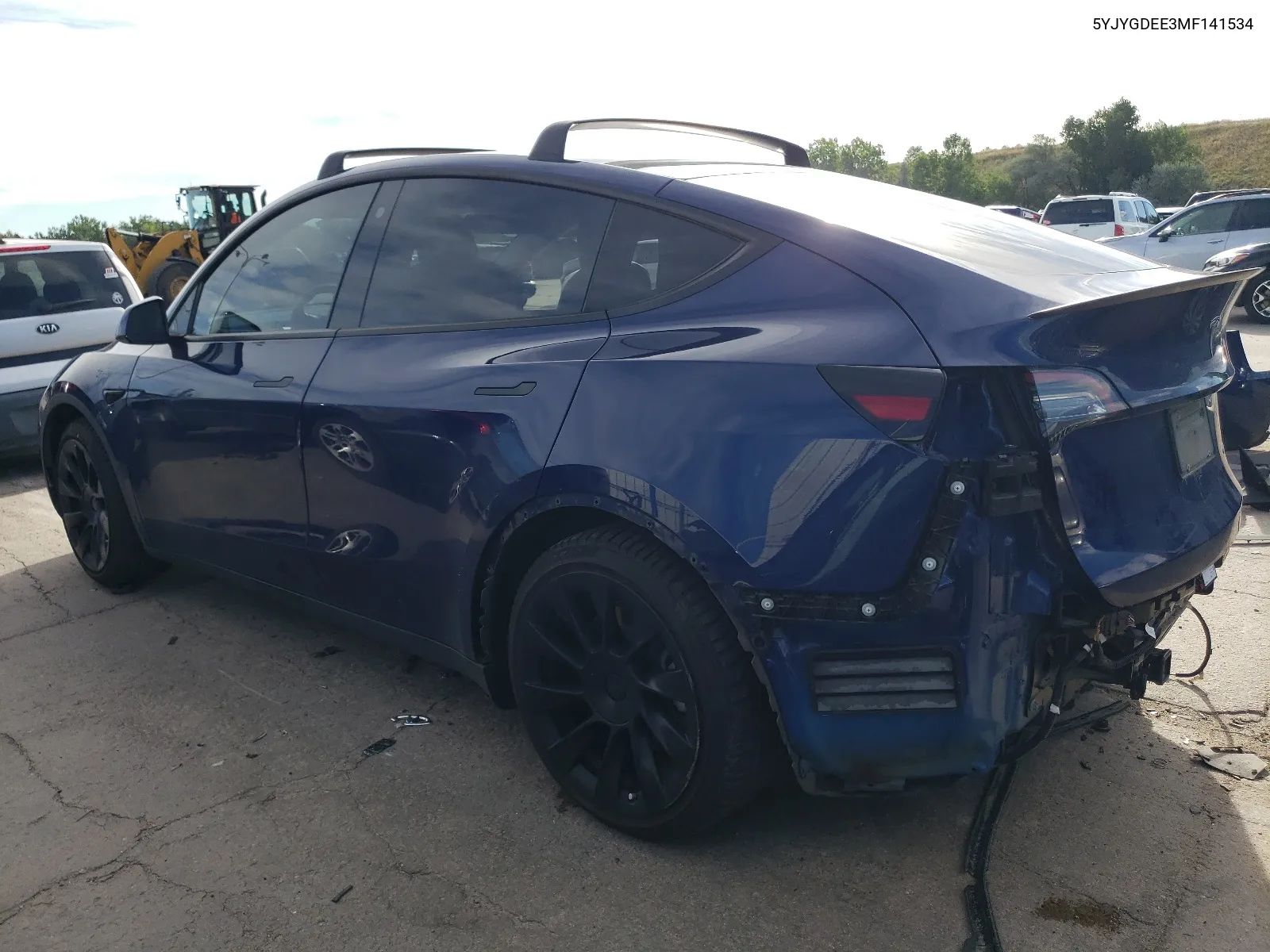 5YJYGDEE3MF141534 2021 Tesla Model Y