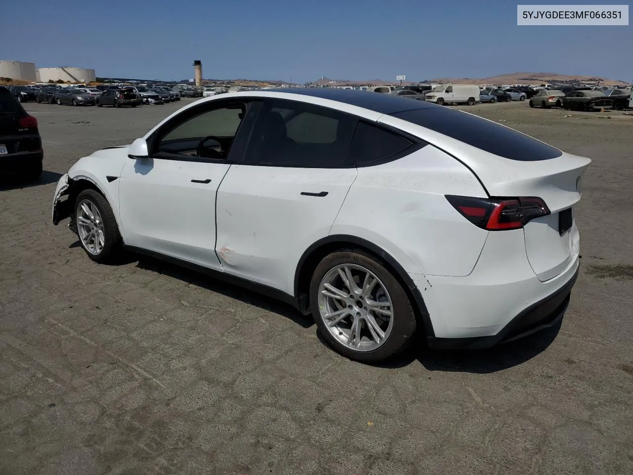 2021 Tesla Model Y VIN: 5YJYGDEE3MF066351 Lot: 68506174