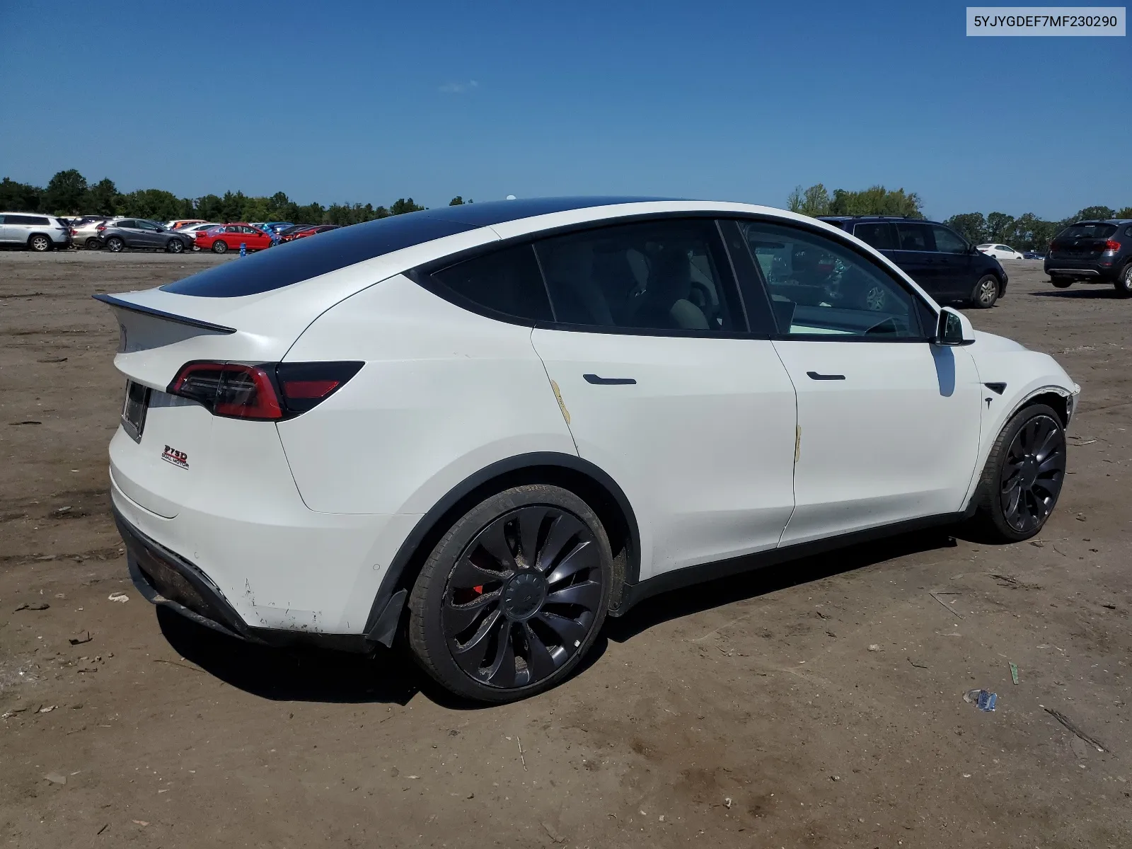 5YJYGDEF7MF230290 2021 Tesla Model Y