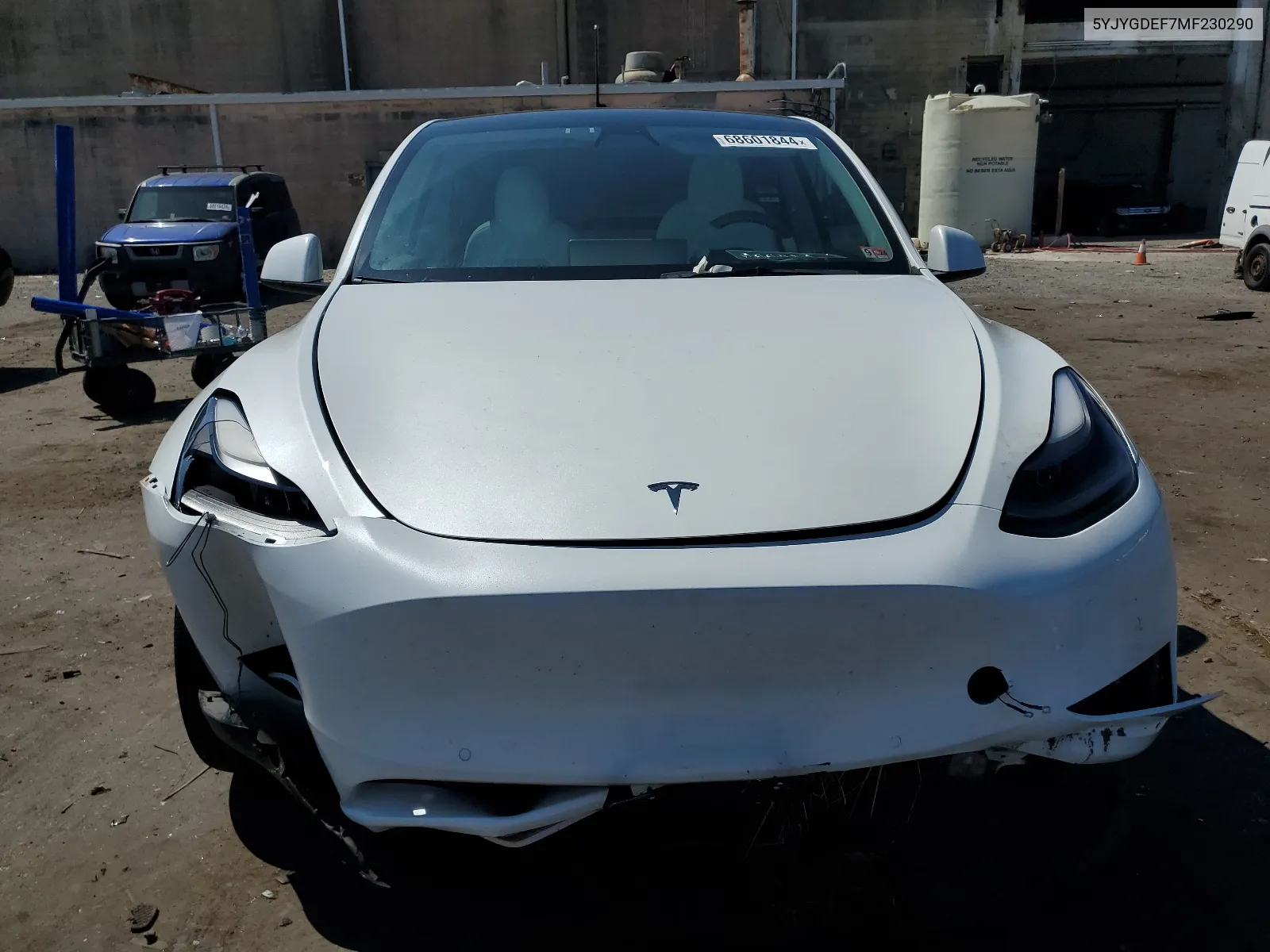 5YJYGDEF7MF230290 2021 Tesla Model Y