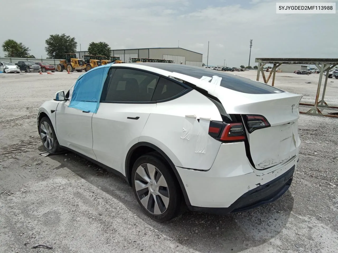 5YJYGDED2MF113988 2021 Tesla Model Y