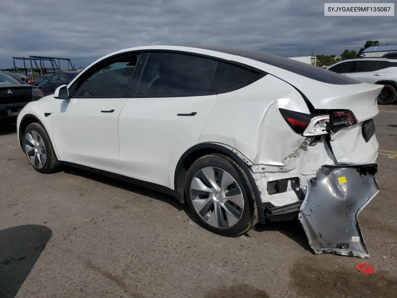 5YJYGAEE9MF135087 2021 Tesla Model Y