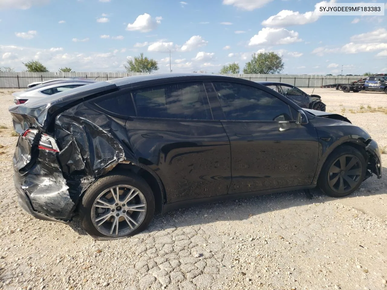 5YJYGDEE9MF183383 2021 Tesla Model Y