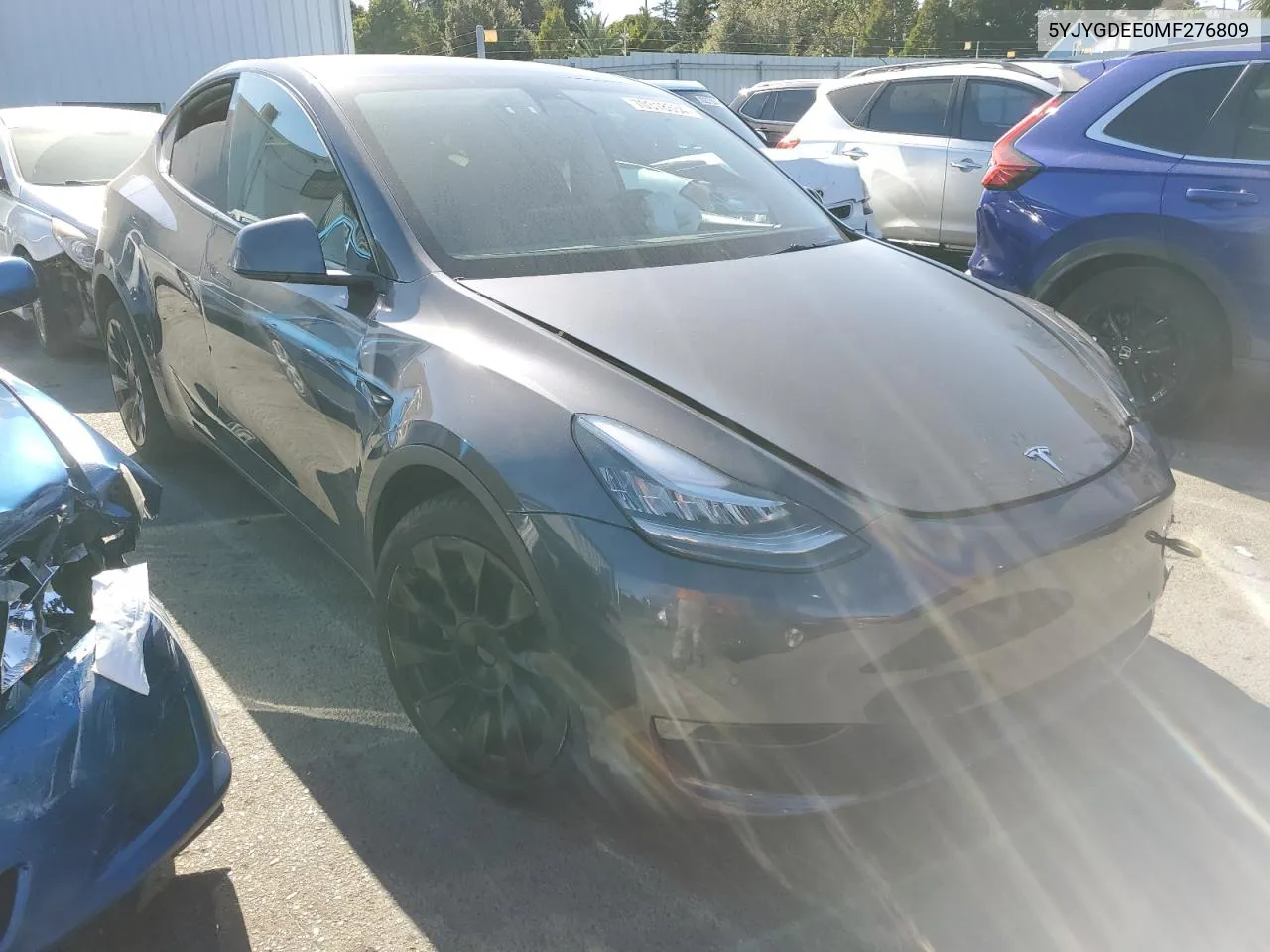 5YJYGDEE0MF276809 2021 Tesla Model Y