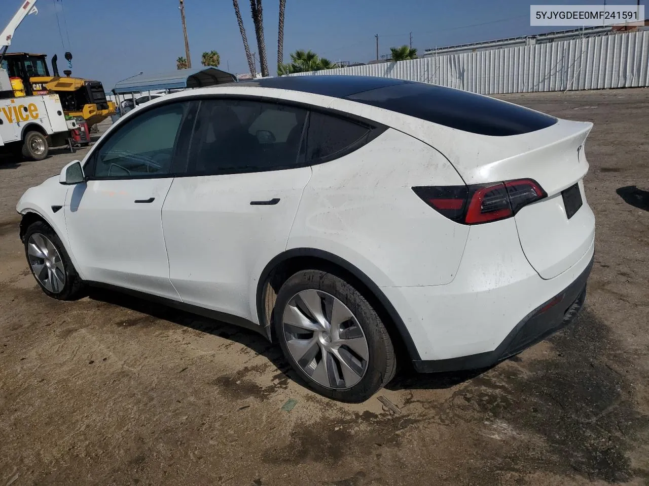 2021 Tesla Model Y VIN: 5YJYGDEE0MF241591 Lot: 70368694