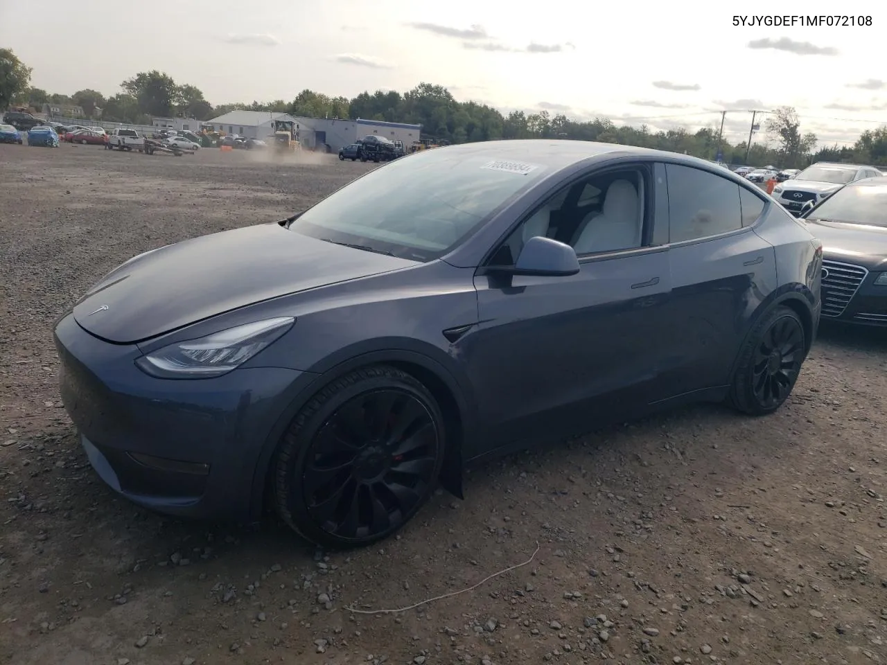 5YJYGDEF1MF072108 2021 Tesla Model Y