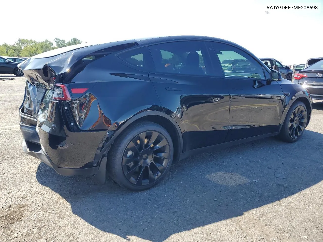 5YJYGDEE7MF208698 2021 Tesla Model Y