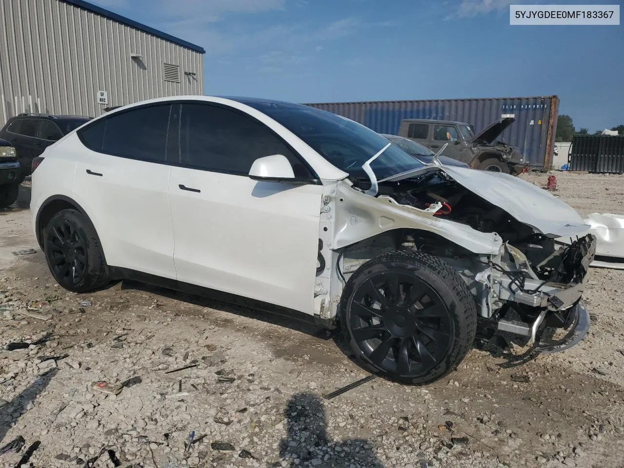 5YJYGDEE0MF183367 2021 Tesla Model Y