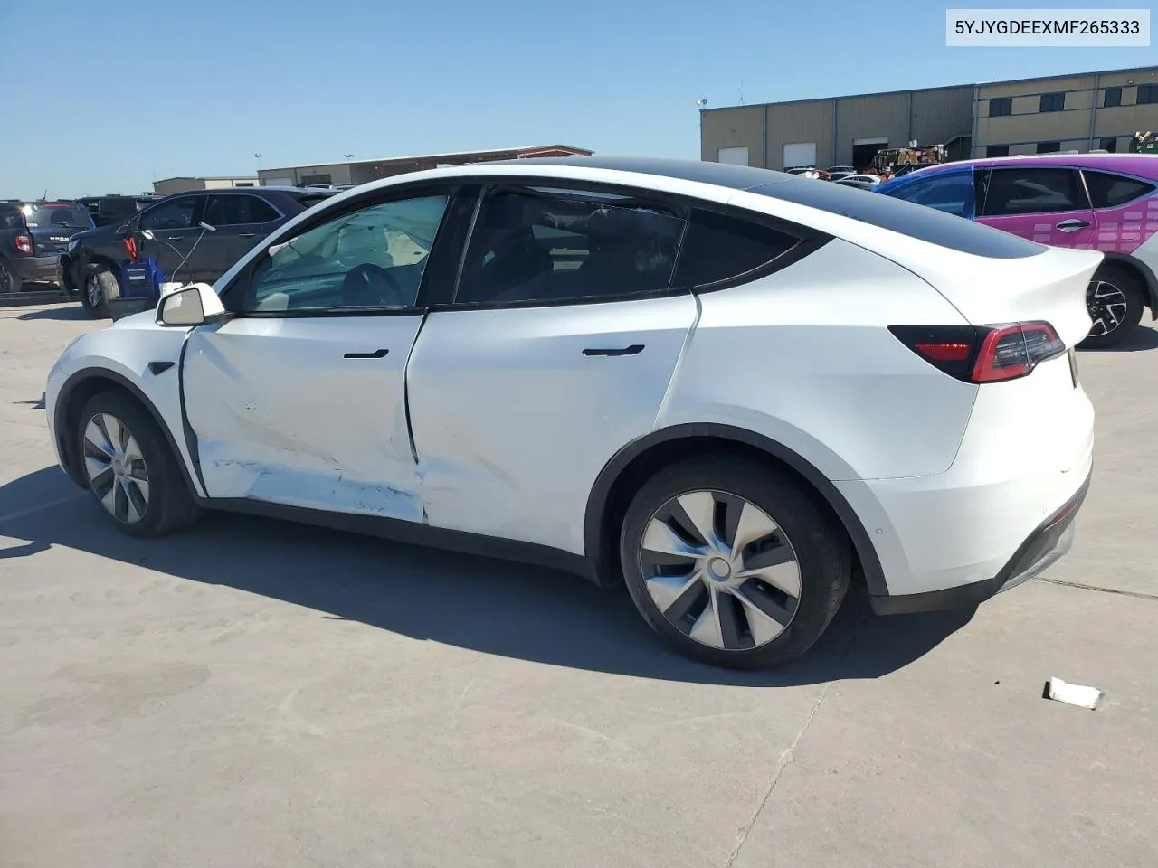 2021 Tesla Model Y VIN: 5YJYGDEEXMF265333 Lot: 70658554