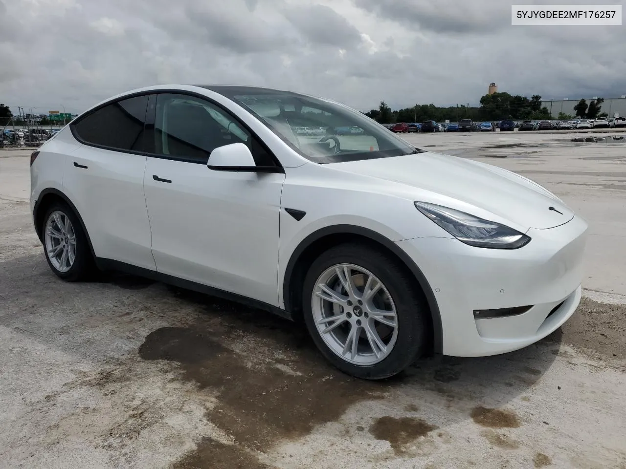 2021 Tesla Model Y VIN: 5YJYGDEE2MF176257 Lot: 70717114