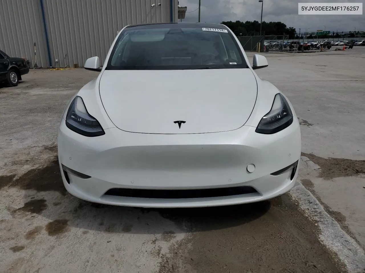 5YJYGDEE2MF176257 2021 Tesla Model Y