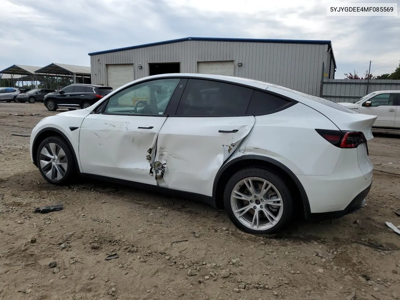 5YJYGDEE4MF085569 2021 Tesla Model Y