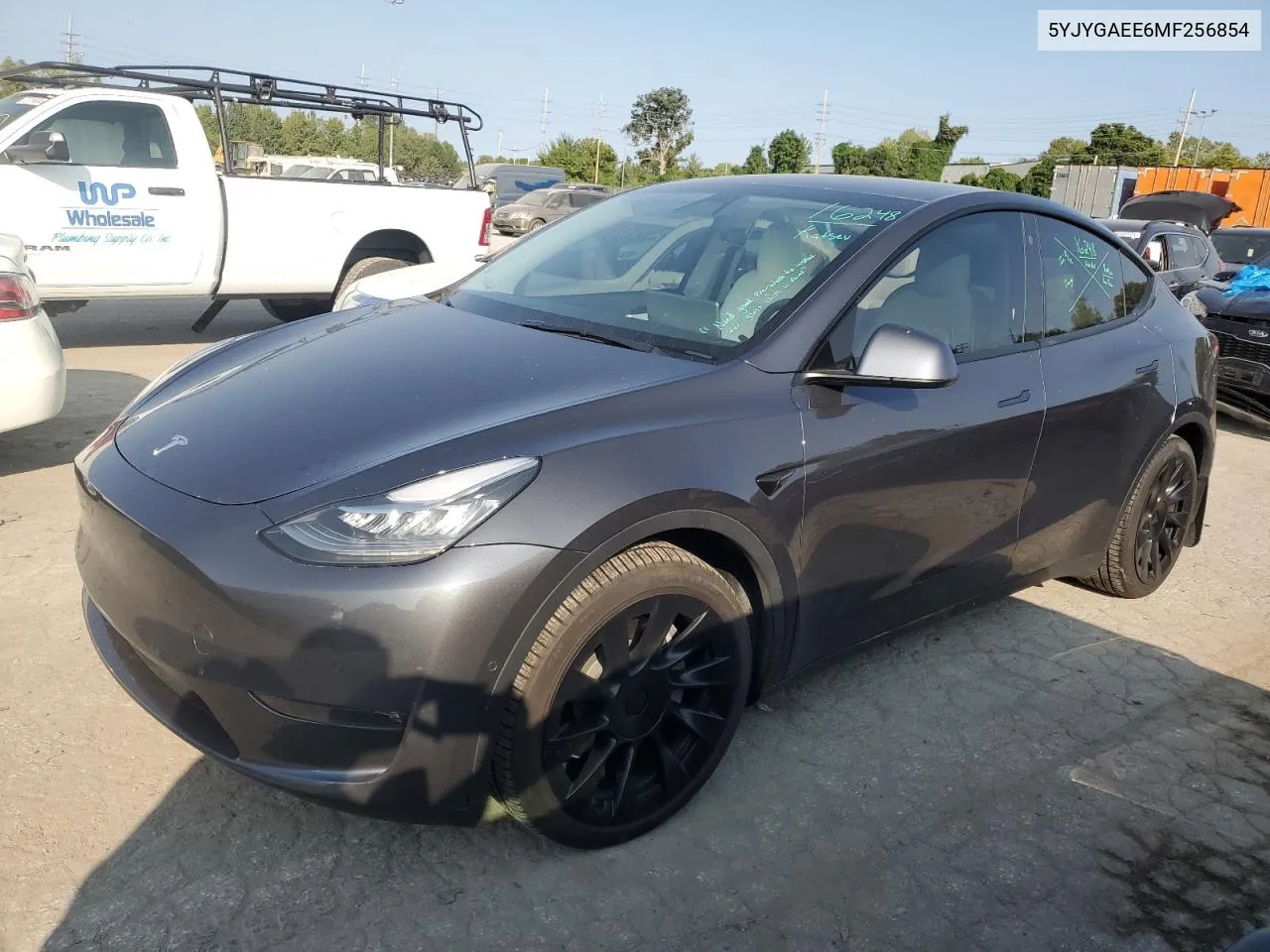 2021 Tesla Model Y VIN: 5YJYGAEE6MF256854 Lot: 70819794