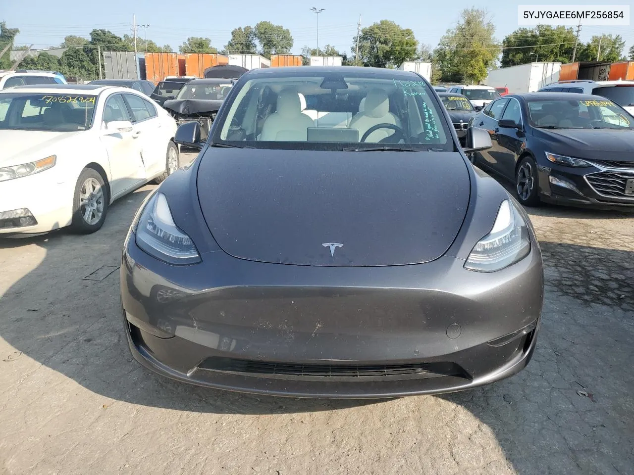 5YJYGAEE6MF256854 2021 Tesla Model Y