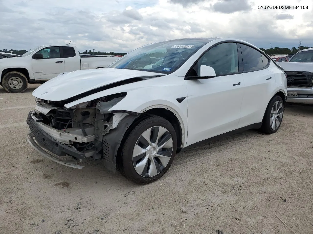 5YJYGDED3MF134168 2021 Tesla Model Y